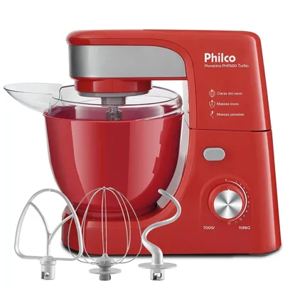 Foto do produto Batedeira Planetária Philco PHP500 Turbo 220V