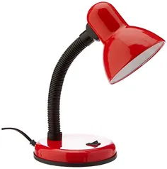 LUMINATTI BY DANURI Viking Luminária de Mesa, Vermelho, Até 30 W