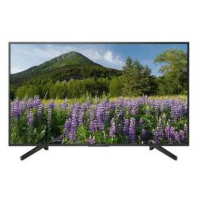 Smart TV LED 49” Sony KD-49X705F, 4K UHD, 4 HDMI, 3 USB, Wi-Fi Integrado - R$1799