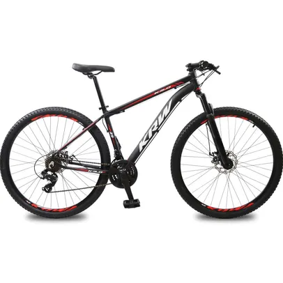 Bicicleta Aro 29 KRW Alum Shimano TZ 24Vel Freio a Disco S60