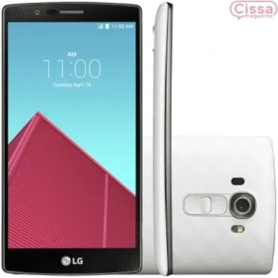 Saindo por R$ 1400: Smartphone LG G4 Dual 4G H818P Desbloqueado Branco por R$ 1399 | Pelando