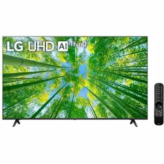 Smart TV LG 65&quot; 4K UHD 65UQ8050 WiFi Bluetooth HDR Nvidia GEFORCE NOW ThinQAI Smart Magic Google Alexa