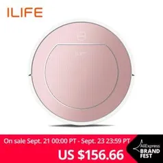 [Estoque no BR] ILIFE V7s Plus Robô Aspirador com Auto-Carga com Mop Molhado