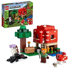 LEGO® Minecraft® A Casa Cogumelo 21179 Kit Incrível (272 Peças)