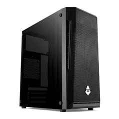 Gabinete Gamer Mancer Stealth Lateral Acrilico Preto, MCR-ST01-FL