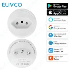 [Novos usuários] Tomada Smart Elivco 16A Padrão BR - R$10