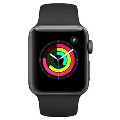 Apple Watch Series 3, 38 mm, Alumínio Cinza Espacial | R$1499