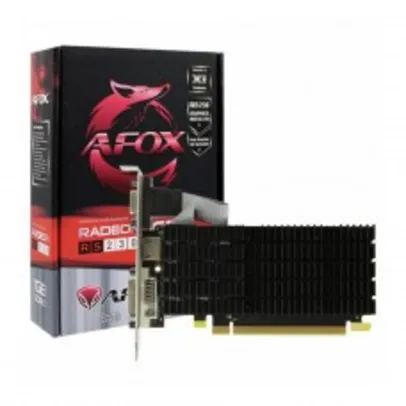 Placa De Vídeo Afox Radeon R5 230, 1GB, DDR3, AFR5230-1024D3L9-V2