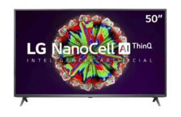 Smart TV LG 50" 4K NanoCell | R$2370