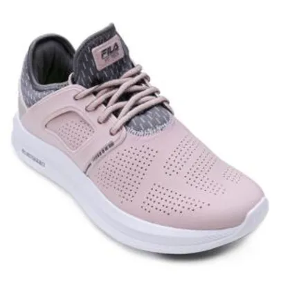 Tênis Fila Fit Tech - Rosa e Cinza | R$ 110