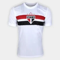 Camisa São Paulo I 2020 s/n° Torcedor Adidas Masculina - Branco+Vermelho | R$120