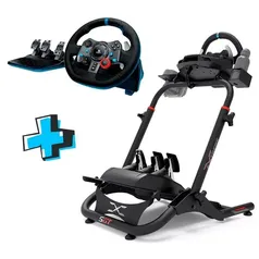 Kit Volante Simulador Logitech G29 + Suporte SGT Extreme