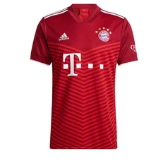 [P e M] Camisa Bayern de Munique Home 21/22 s/n° Torcedor Adidas Masculina