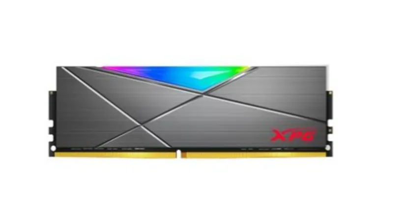 Memória XPG Spectrix D50, RGB, 8GB, 3600MHz, DDR4, CL18, Cinza - AX4U36008G18I-ST50