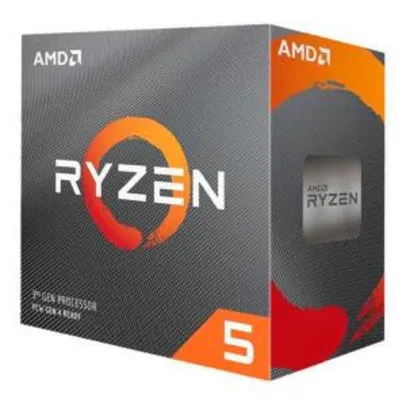 PROCESSADOR AMD RYZEN 5 3600 HEXA-CORE 3.6GHZ (4.2GHZ TURBO) 35MB CACHE AM4, 100-100000031BOX