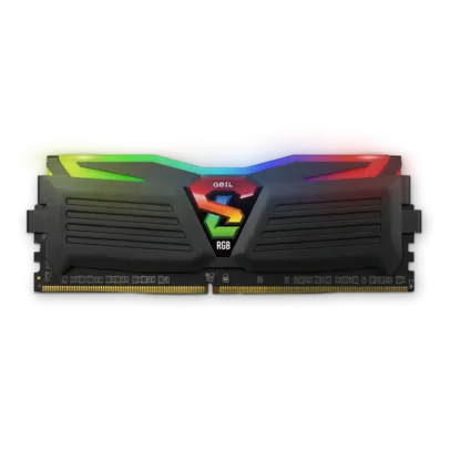 Memória DDR4 GEIL Super Luce, 16GB, 3000MHZ, Black, GALS416GB3000C16ASC