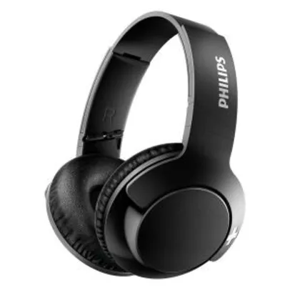 Headphone Bluetooth Philips Bass+ SHB3175BK/00 | R$129