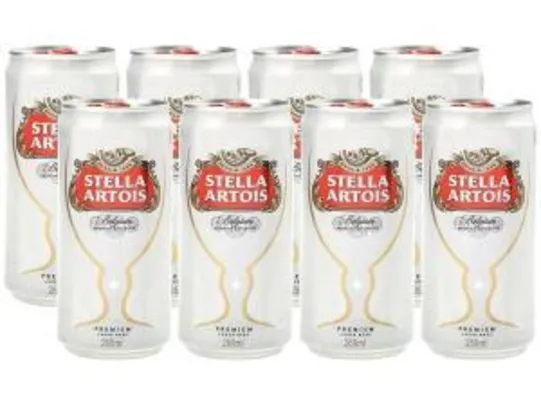Cerveja Stella Artois 269ml - 8 Unidades R$18
