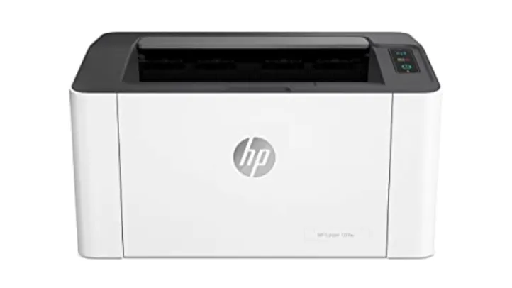 Impressora HP Laser 107a. Tecnologia de impressão Laser Impressora para Pequenas e Médias Empresas. Conectividade: USB 2.0 de alta velocidade (4ZB77A)