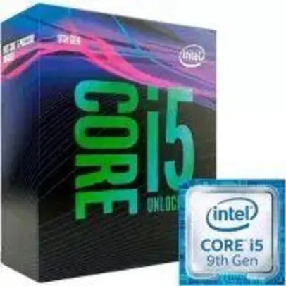 Processador Intel Core i5-9400F Coffee Lake Cache 9MB 2.9GHz (4.1GHz Max Turbo) LGA 1151 - BX80684I59400F