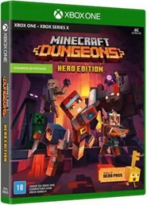 Jogo: Minecraft Dungeons Hero Edition Xbox One | R$69