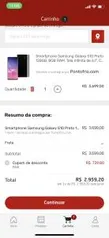 Smartphone Samsung Galaxy S10 Preto 128GB, 8GB RAM | R$2959