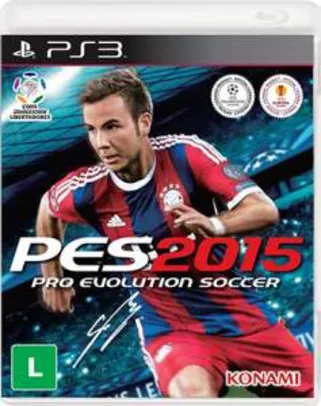 [Walmart] Jogo Pro Evolution Soccer 2015 - PS3 - R$ 30