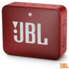 Caixa Bluetooth JBL GO2 Vermelha com Potência de 3 W - JBL