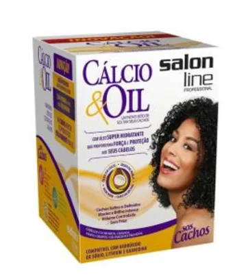 Kit Salon Line Sos Cachos Calcio Oil - R$26