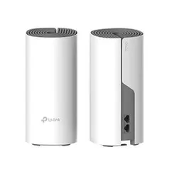 [PRIME] Kit Roteador TP-Link Wi-Fi Mesh em Toda a Casa AC1200, Deco E4 | R$542