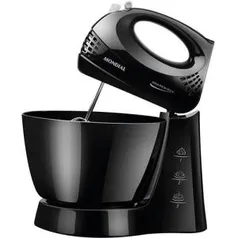 Batedeira Mondial Pratica Black B-12 3 Velocidades Capacidade 3,6L - 150W - R$30