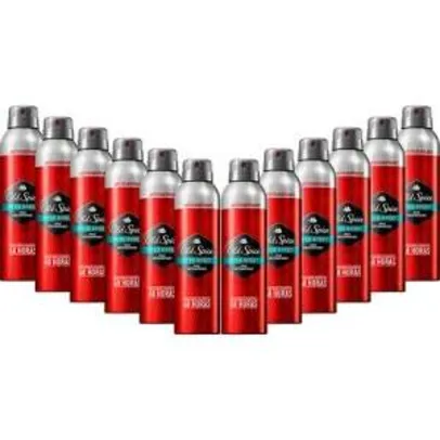 [Sou Barato - voltou] Kit com 12 Desodorantes Antitranspirante Old Spice - por R$ 66