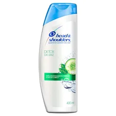 Shampoo Head & Shoulders Detox da Raiz, 400ml