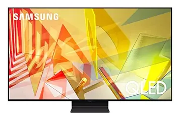 Smart TV QLED 65 4K UHD 120Hz Samsung Q90T - Alexa built in, Processador com IA, Tela sem limites