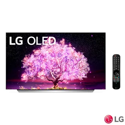 [Cidades selecionadas] Smart TV LG OLED55C1 OLED 4K 55" com Inteligência Artificial ThinQ Google Alexa e Wi-Fi | R$4500