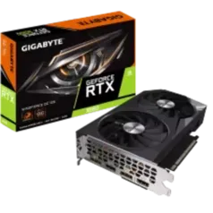 Placa de Vídeo RTX 3060  12GB Gigabyte NVIDIA GeForce WINDFORCE OC, GDDR6, DLSS, Ray Tracing