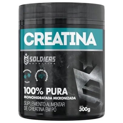 Creatina Monohidratada Soldiers Nutrition - 300g