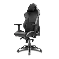 Cadeira Gamer Reclinável e Giratória Pichau Omega, Preta e Cinza, PG-OMG-BLK01