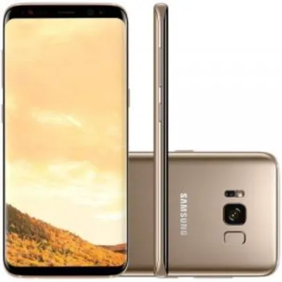 Smartphone Samsung Galaxy S8 G950FD Dual Sim com 64GB, Tela de 5.8" HD, 12MP/8MP, Octa Core Desbloqueado - R$ 2589