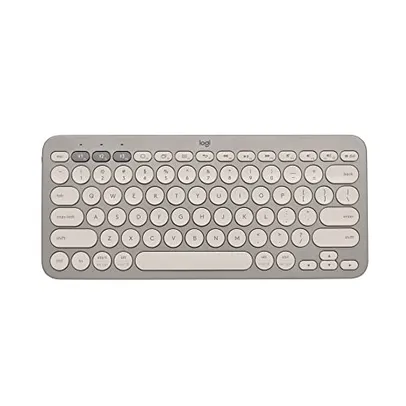 Teclado sem fio Logitech K380 com Conexão Bluetooth Easy-Switch para até 3 dispositivos e Pilha 