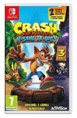 Crash Bandicoot N'Sane Trilogy PS4 R$70