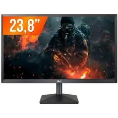 Monitor LED 23,8" LG Full HD IPS FreeSync 24MK430H | R$ 643