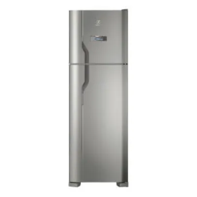 Geladeira Electrolux Degelo Automático Duplex 2 Portas DFX41 371 Litros Inox 110V