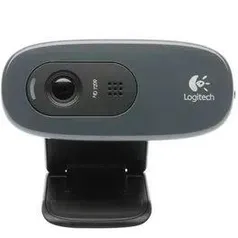 Webcam Logitech C270 HD com 3MP Widescreen 720p