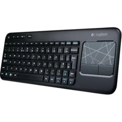 Wireless Keyboard Touch K400 Logitech - R$69