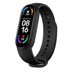 Xiaomi Mi Band 6 pulseira inteligente esportiva, tela touch,