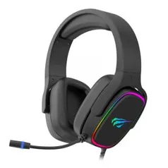 Headset Gamer Havit H2029U, RGB, USB, Black | R$184