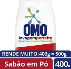 Lava-Roupas em Pó Omo Lavagem Perfeita Pacote 400g, OMO - PRIME