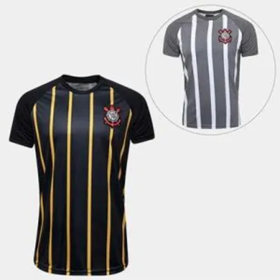 Kit Corinthians - Camisa Gold + Camisa Retrô