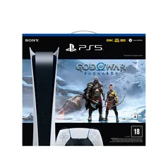 Console Playstation 5 Digital 825GB + Jogo God Of War: Ragnarok